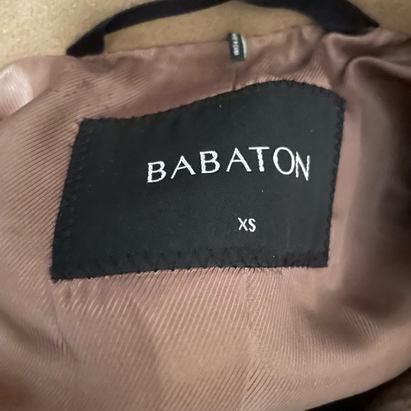 Babaton tan winter coat - Picture 5 of 5